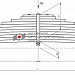 Задняя рессора Прицеп 93345 11-листовая