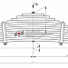 Задняя рессора для автомобилей производства ПАО "Камаз" 6520, 6522, 65221, 65222, 65224, 65201, 65225, 65226, 6560 13-листовая